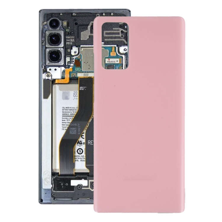 For Samsung Galaxy Note20 Battery Back Cover (Pink)