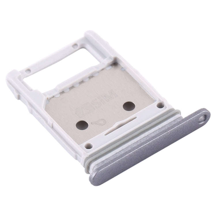 For Samsung Galaxy Tab S6 SM-T860 SIM Card Tray + Micro SD Card Tray (Silver)