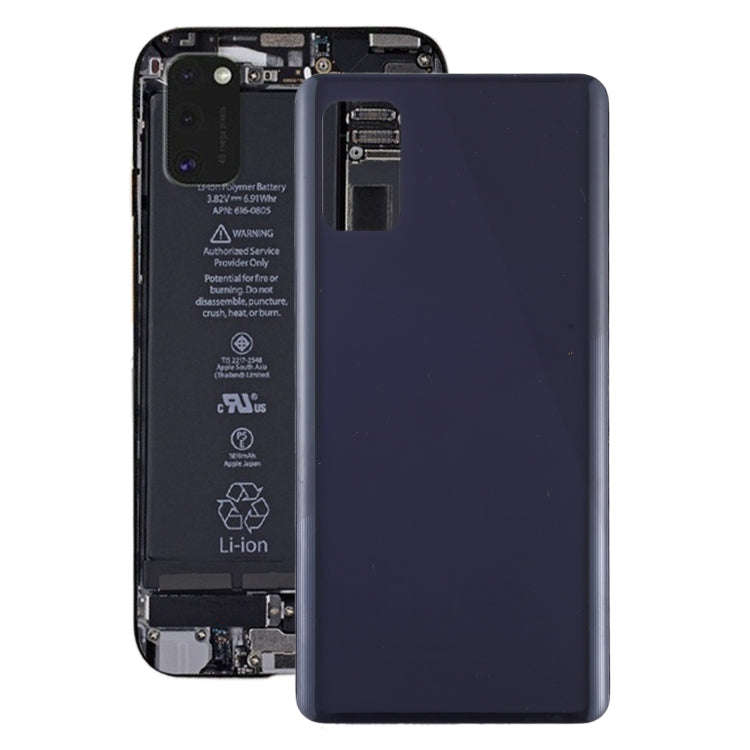 For Samsung Galaxy A41 Battery Back Cover (Black)
