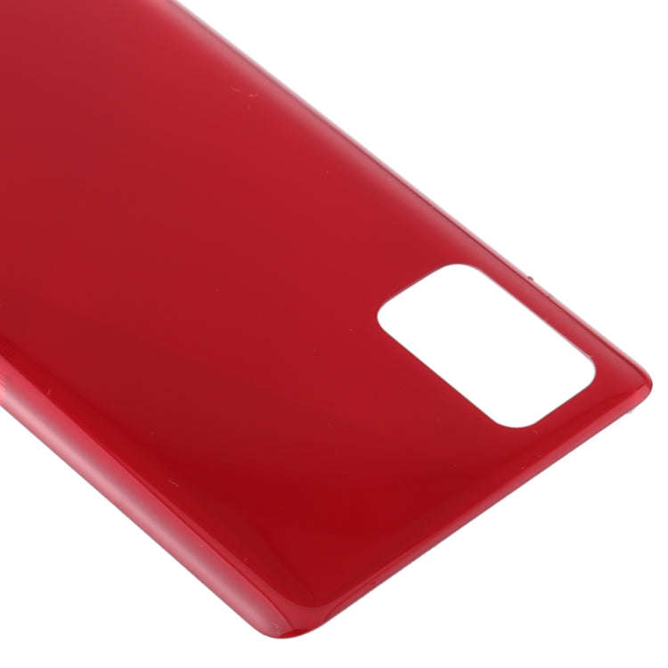 For Samsung Galaxy A41 Battery Back Cover (Red)
