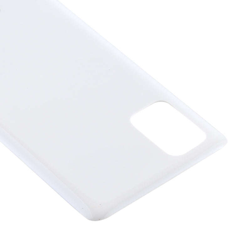 For Samsung Galaxy M51 Battery Back Cover (White)