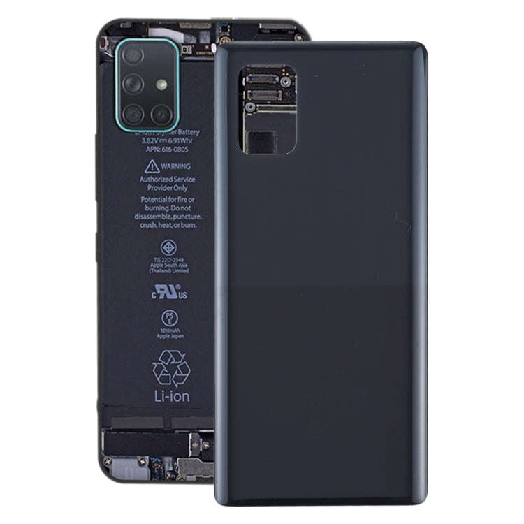 For Samsung Galaxy A51 5G SM-A516 Battery Back Cover (Black)