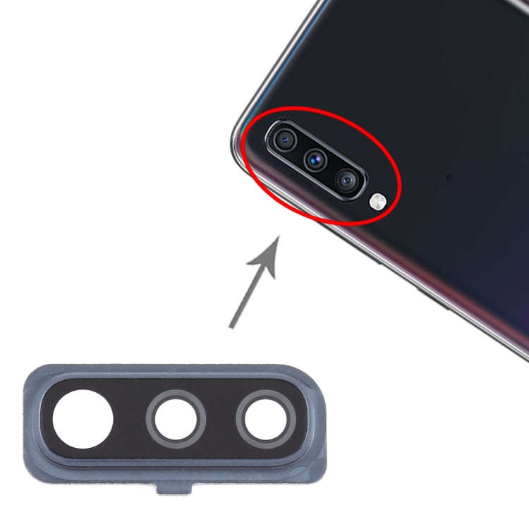 For Samsung Galaxy A70 10pcs Camera Lens Cover (Black)