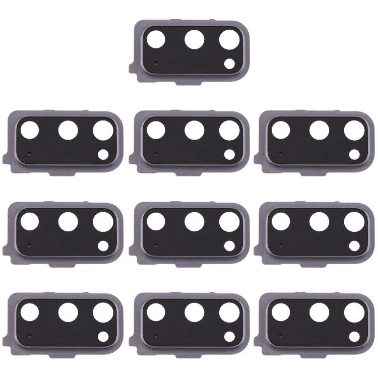 For Samsung Galaxy S20 10pcs Camera Lens Cover (Black)