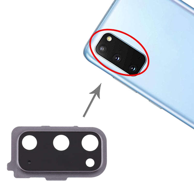 For Samsung Galaxy S20 10pcs Camera Lens Cover (Black)