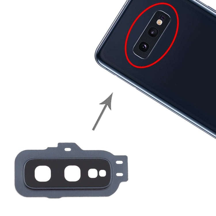 For Samsung Galaxy S10e 10pcs Camera Lens Cover (Black)
