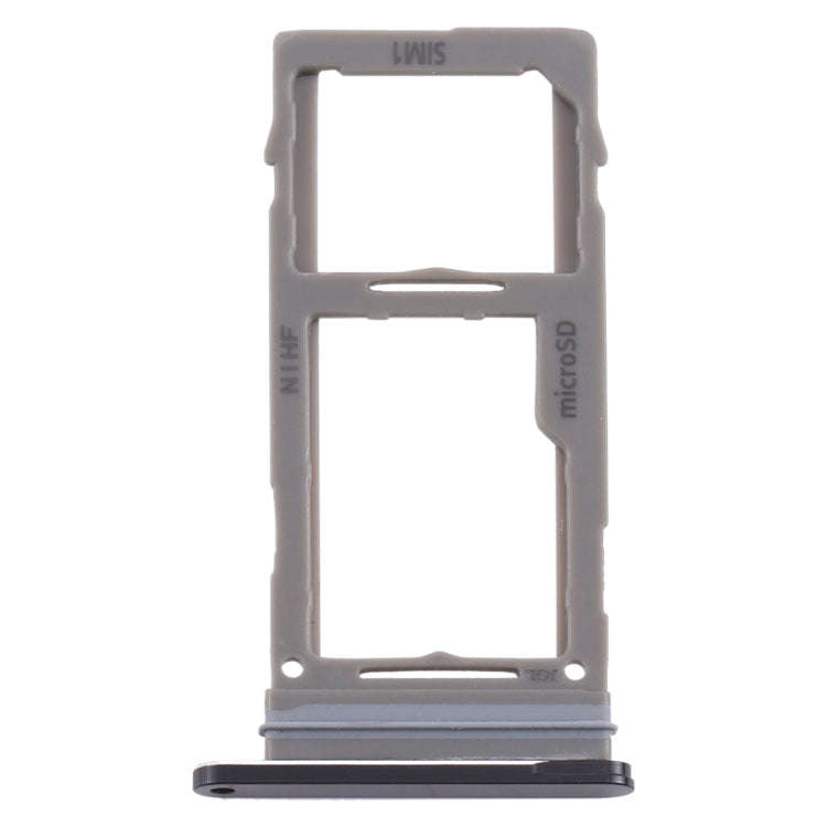For Samsung Galaxy Note20 Ultra SIM Card Tray + Micro SD Card Tray (Black)
