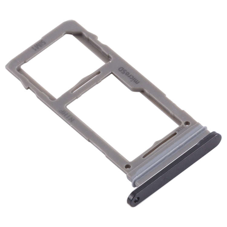 For Samsung Galaxy Note20 Ultra SIM Card Tray + Micro SD Card Tray (Black)
