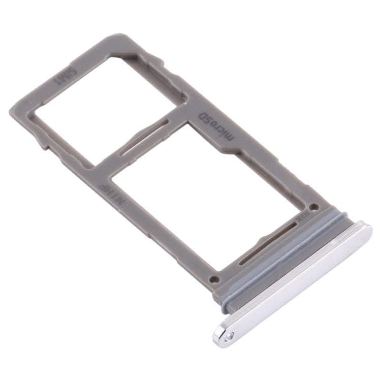 For Samsung Galaxy Note20 Ultra SIM Card Tray + Micro SD Card Tray (Silver)