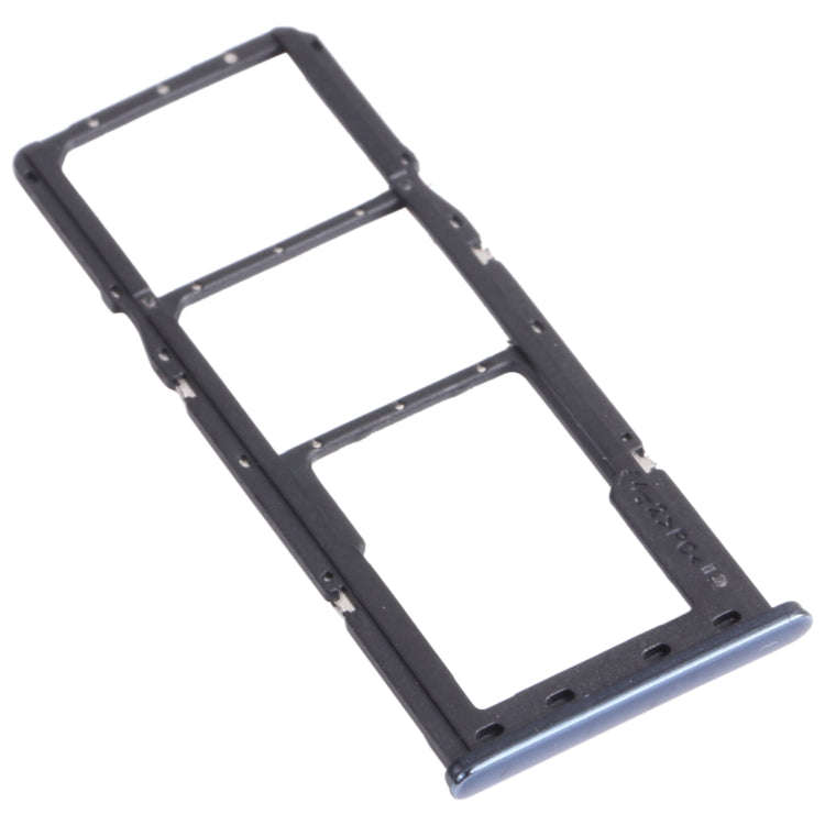 For Samsung Galaxy M51 SM-M515 SIM Card Tray + SIM Card Tray + Micro SD Card Tray (Black)