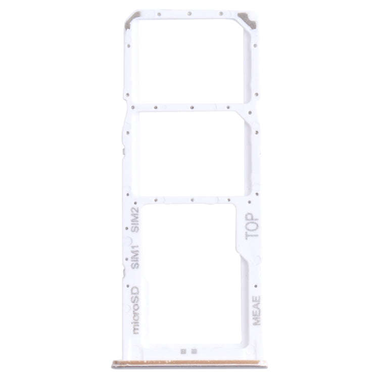 For Samsung Galaxy M51 SM-M515 SIM Card Tray + SIM Card Tray + Micro SD Card Tray (Silver)