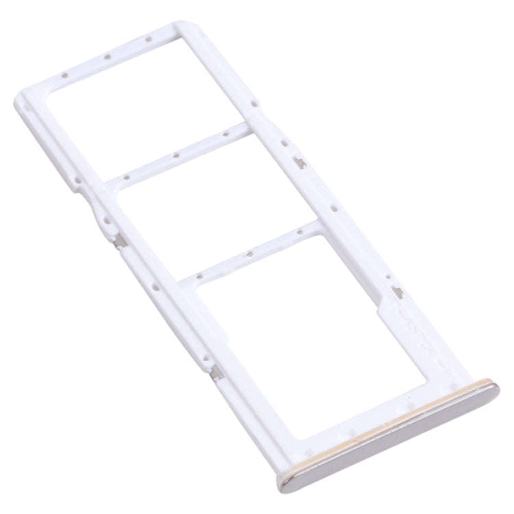 For Samsung Galaxy M51 SM-M515 SIM Card Tray + SIM Card Tray + Micro SD Card Tray (Silver)
