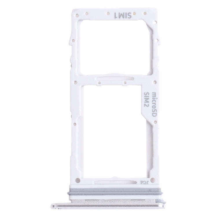 For Samsung Galaxy S10 Lite SM-G770 SIM Card Tray + SIM Card Tray / Micro SD Card Tray (Silver)