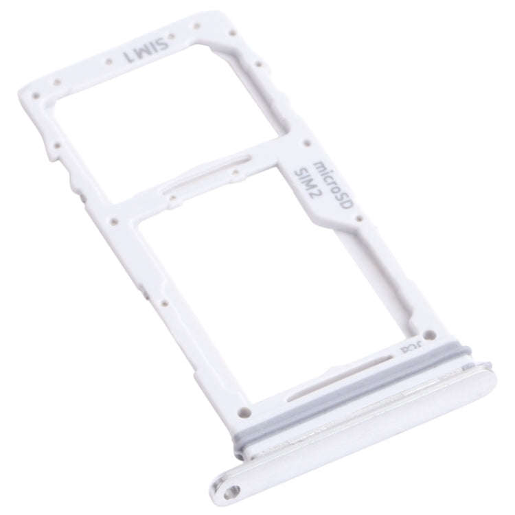 For Samsung Galaxy S10 Lite SM-G770 SIM Card Tray + SIM Card Tray / Micro SD Card Tray (Silver)
