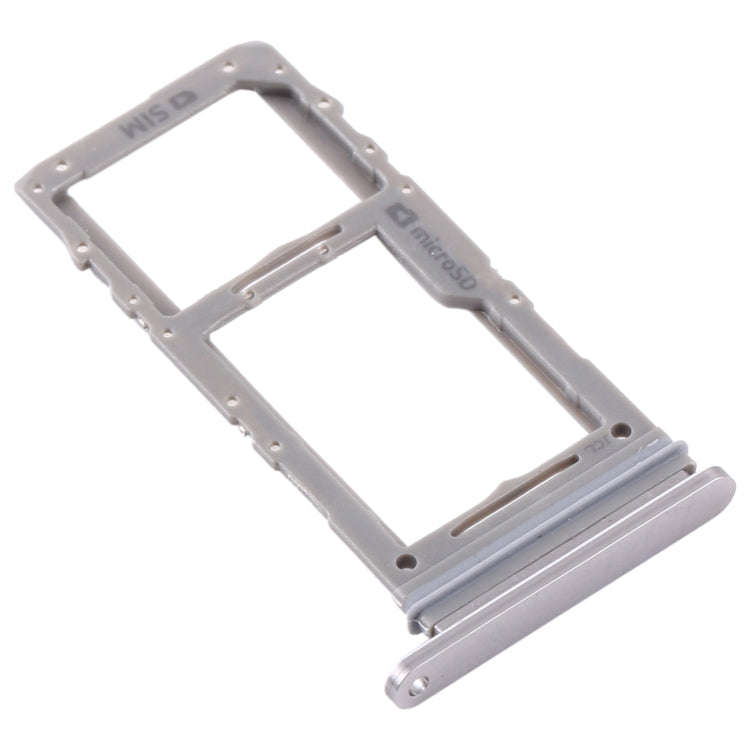 For Samsung Galaxy Note 10 Lite SM-N770 SIM Card Tray + Micro SD Card Tray (Silver)
