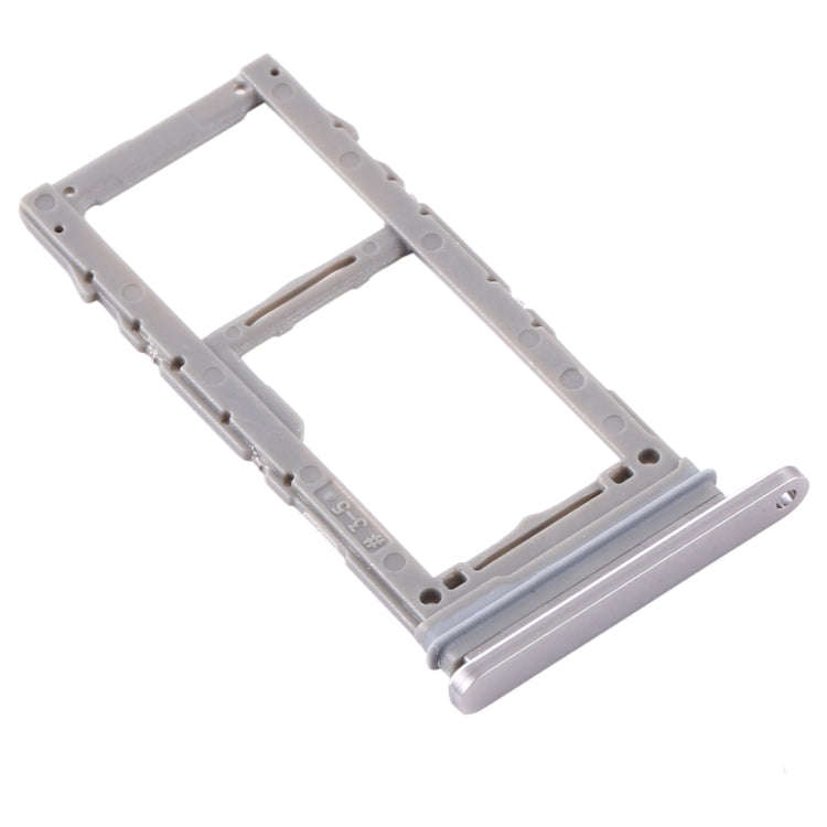For Samsung Galaxy Note 10 Lite SM-N770 SIM Card Tray + Micro SD Card Tray (Silver)