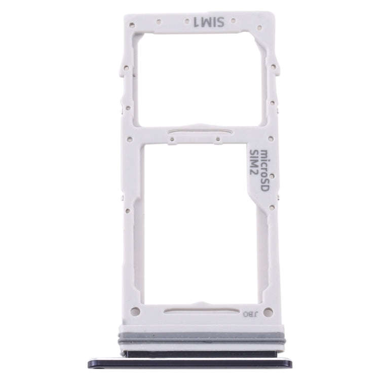 For Samsung Galaxy Note 10 Lite SM-N770 SIM Card Tray + SIM Card Tray / Micro SD Card Tray (Black)