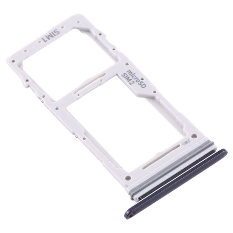 For Samsung Galaxy Note 10 Lite SM-N770 SIM Card Tray + SIM Card Tray / Micro SD Card Tray (Black)