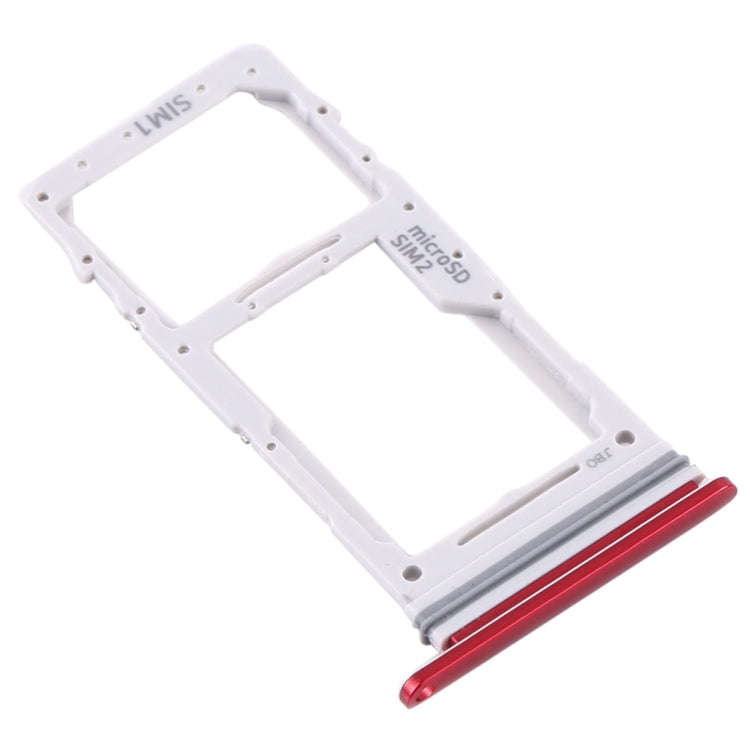 For Samsung Galaxy Note 10 Lite SM-N770 SIM Card Tray + SIM Card Tray / Micro SD Card Tray (Red)