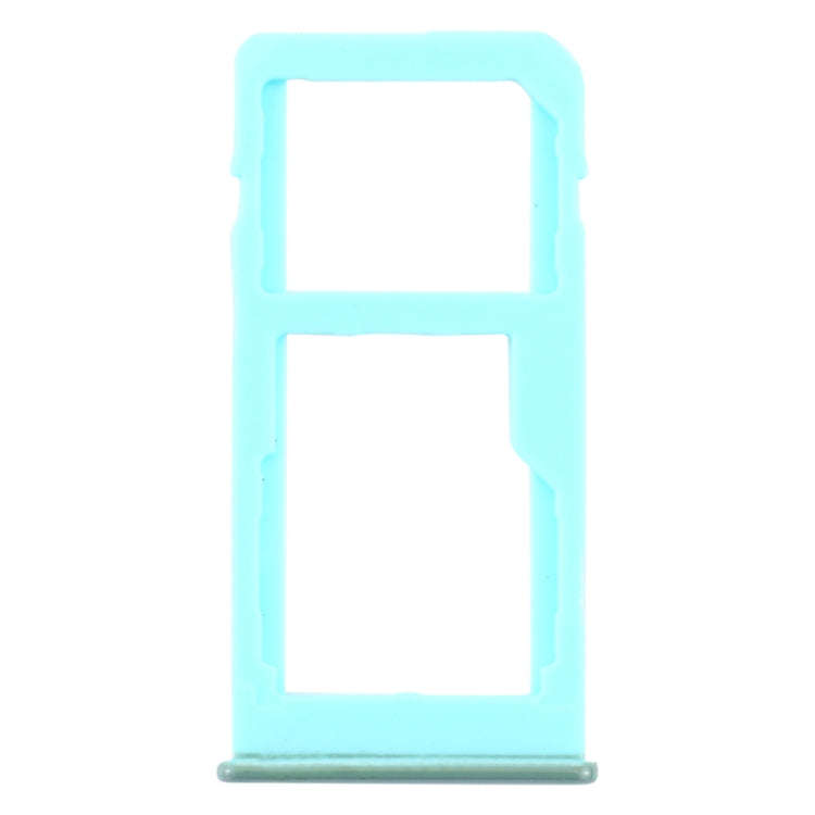 For Samsung Galaxy M40 SM-M405 SIM Card Tray + SIM Card Tray / Micro SD Card Tray (Baby Blue)