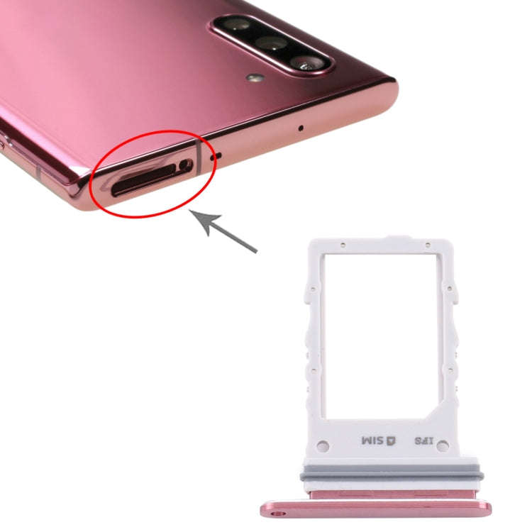 For Samsung Galaxy Note10 5G SIM Card Tray (Pink)