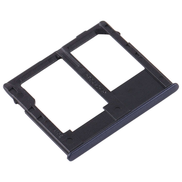 For Samsung Galaxy A10e SIM Card Tray + Micro SD Card Tray (Black)