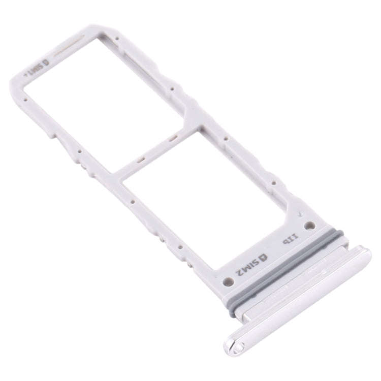 For Samsung Galaxy A90 5G SM-A908 SIM Card Tray + SIM Card Tray (Silver)