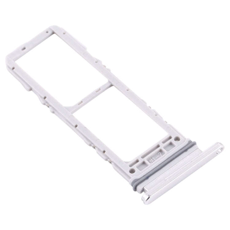 For Samsung Galaxy A90 5G SM-A908 SIM Card Tray + SIM Card Tray (Silver)