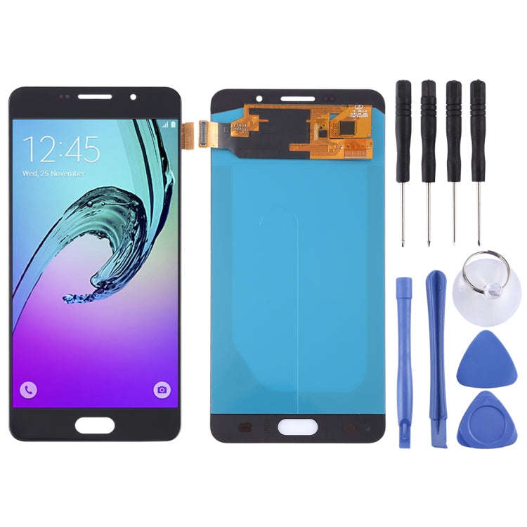 LCD Screen and Digitizer Full Assembly (OLED Material ) for Galaxy A7 (2016), A710F, A710F/DS, A7...