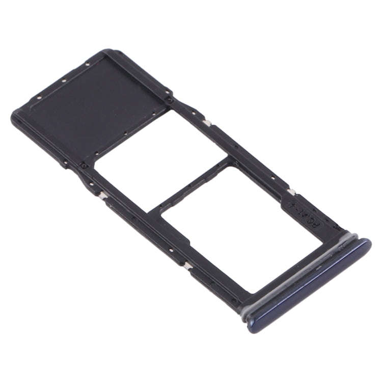 For Samsung Galaxy A9 (2018) SM-A920 SIM Card Tray + Micro SD Card Tray (Black)