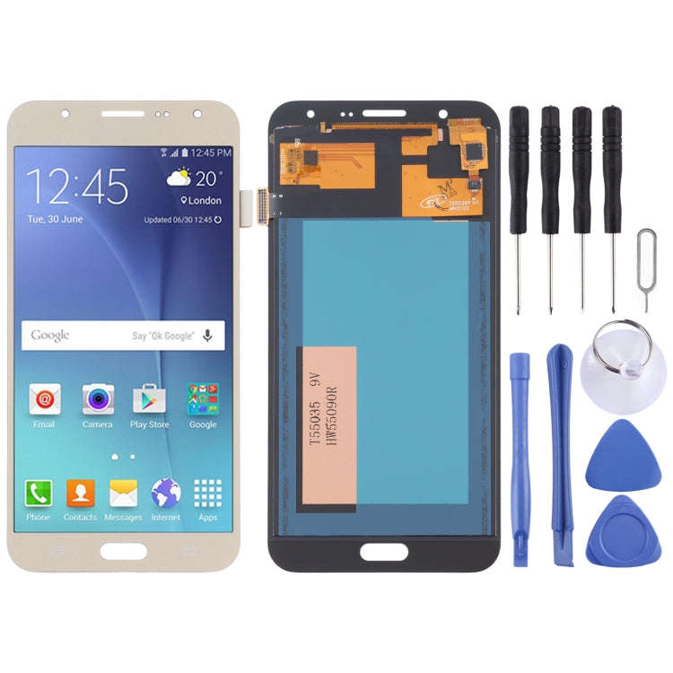 TFT Material LCD Screen and Digitizer Full Assembly for Galaxy J7 (2015) / J700F, J700F/DS, J700H...