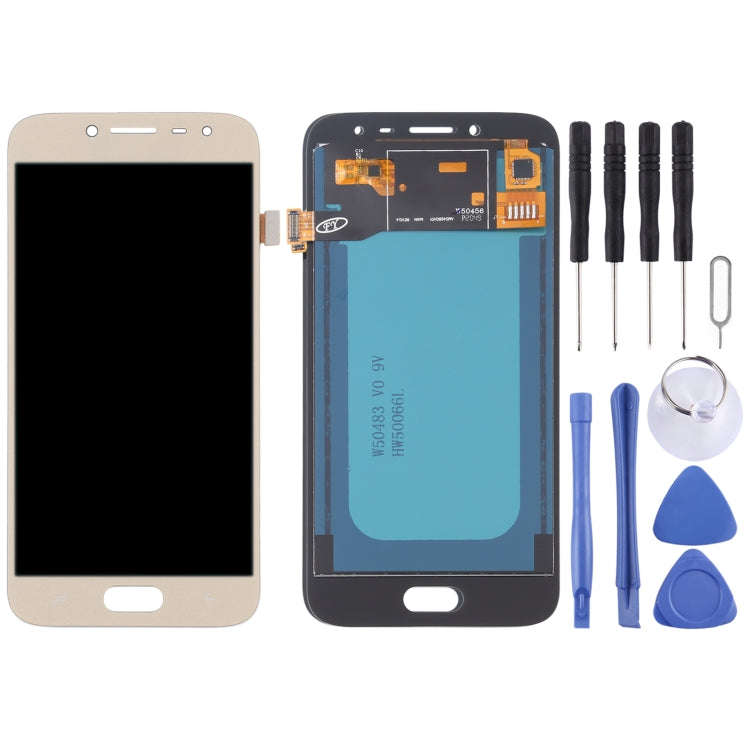 TFT LCD Screen for Galaxy J2 Pro (2018) J250F/DS With Digitizer Full Assembly (Gold)