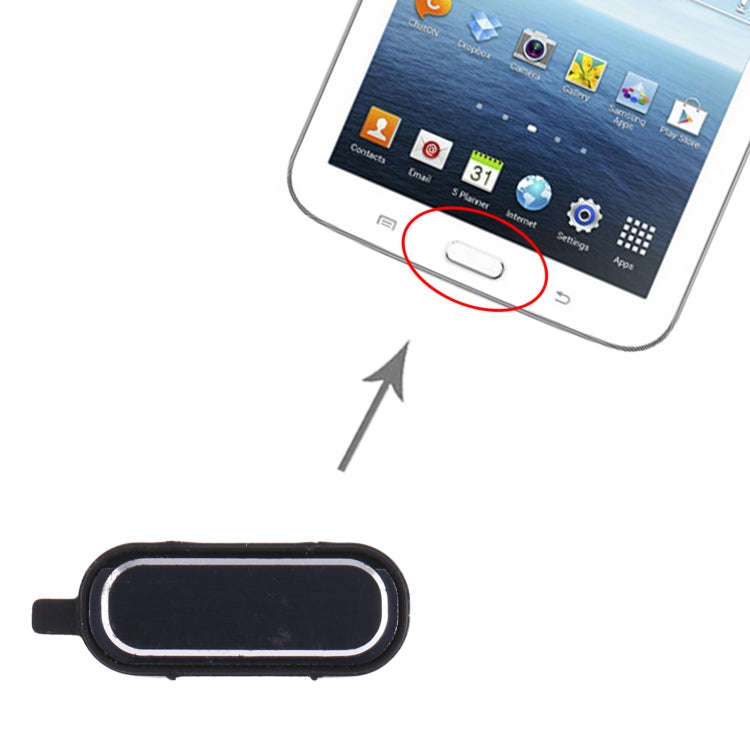 Home Key for Samsung Galaxy Tab 3 7.0 SM-T210/T211/T217(Black)