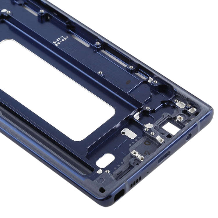 For Galaxy Note9 Front Housing LCD Frame Bezel (Blue)