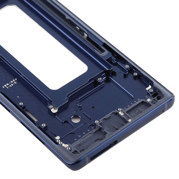 For Galaxy Note9 Front Housing LCD Frame Bezel (Blue)