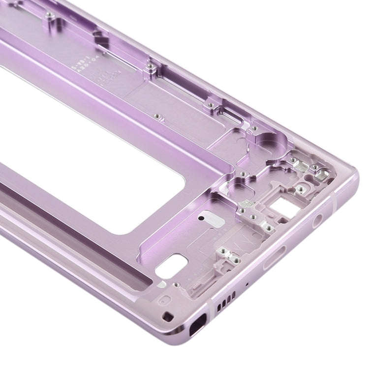 For Galaxy Note9 Front Housing LCD Frame Bezel (Rose Gold)