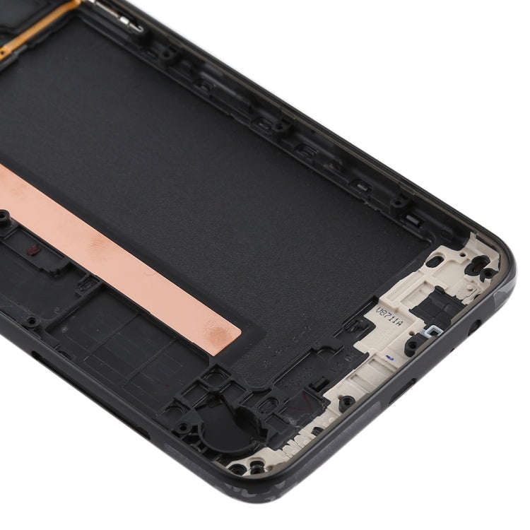 For Galaxy J8 (2018), J810F/DS, J810Y/DS, J810G/DS Back Cover with Side Keys & Camera Lens (Black)