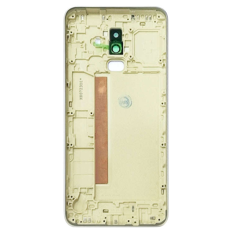 For Galaxy J8 (2018), J810F/DS, J810Y/DS, J810G/DS Back Cover with Side Keys & Camera Lens (Gold)