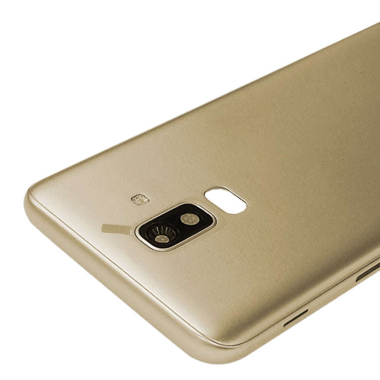 For Galaxy J8 (2018), J810F/DS, J810Y/DS, J810G/DS Back Cover with Side Keys & Camera Lens (Gold)