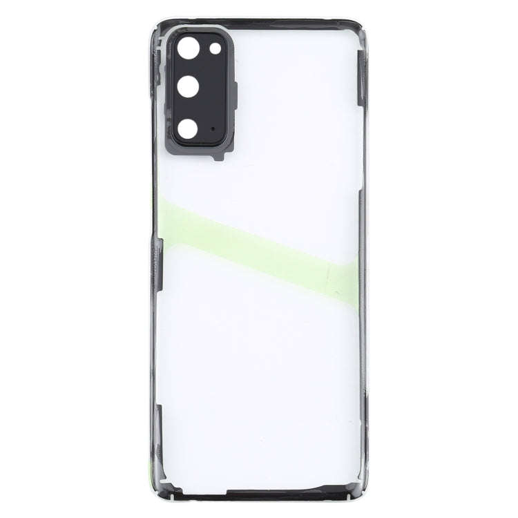 For Samsung Galaxy S20 SM-G980 SM-G980F SM-G980F/DS Glass Transparent Battery Back Cover (Transpa...