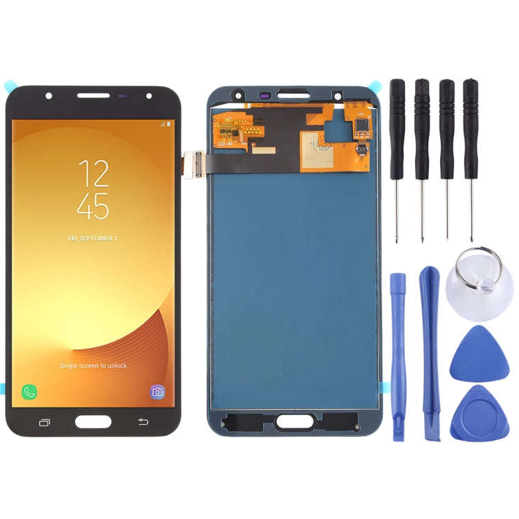 TFT LCD Screen for Galaxy J7 Neo, J701F/DS, J701M With Digitizer Full Assembly (Black)