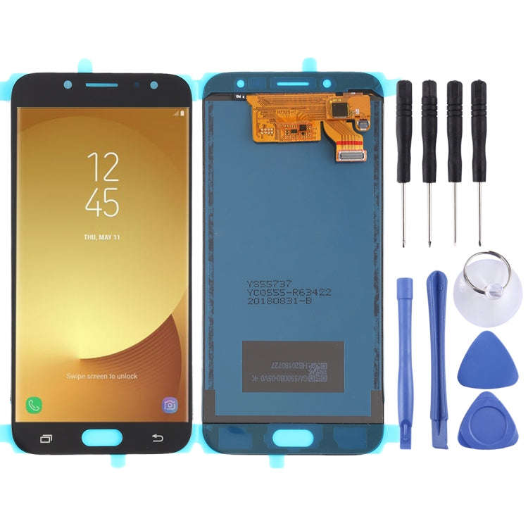 TFT LCD Screen for Galaxy J7 (2017), J730F/DS, J730FM/DS With Digitizer Full Assembly (Black)
