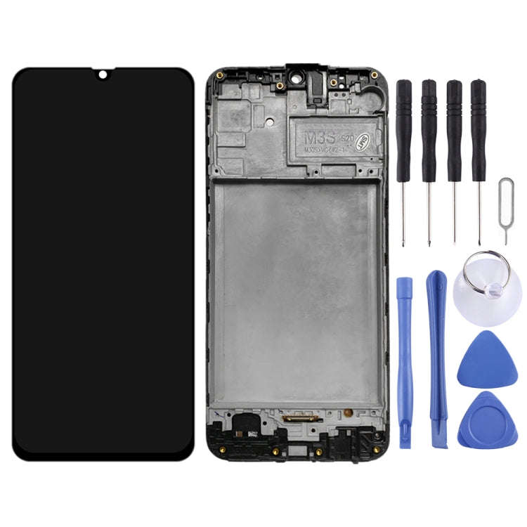 Original LCD Screen for Samsung Galaxy M21 SM-M215 Digitizer Full Assembly With Frame