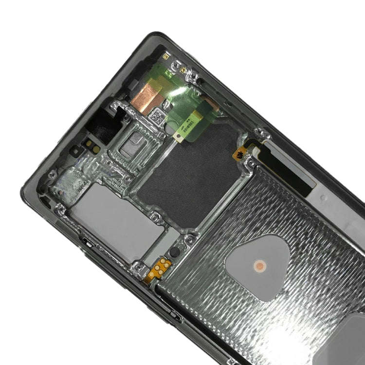 Original LCD Screen for Samsung Galaxy Note20 4G SM-N980 Digitizer Full Assembly With Frame (Green)