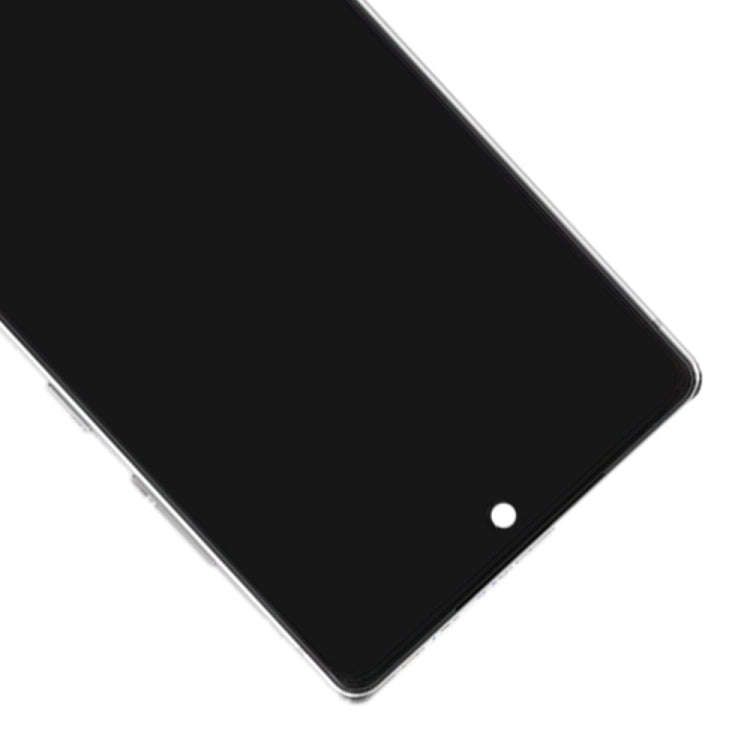 Original LCD Screen for Samsung Galaxy Note20 4G SM-N980 Digitizer Full Assembly With Frame (Silver)