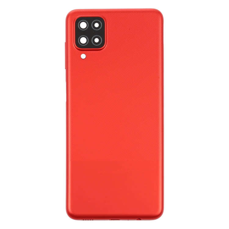 For Samsung Galaxy A12 Battery Back Cover (Red)
