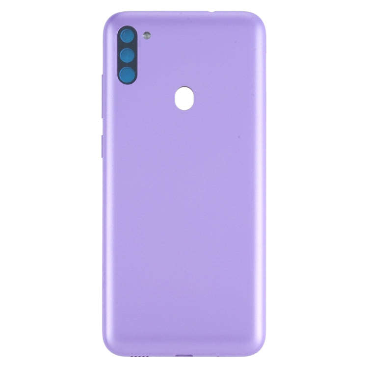For Samsung Galaxy M11 SM-M115F Battery Back Cover (Purple)
