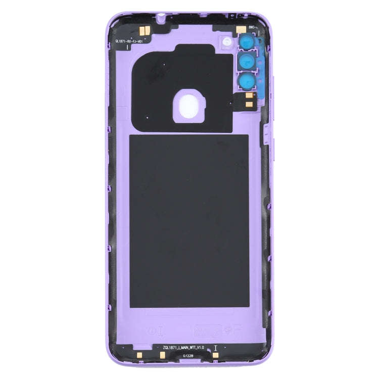 For Samsung Galaxy M11 SM-M115F Battery Back Cover (Purple)