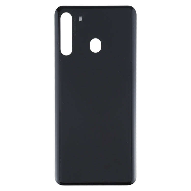 For Samsung Galaxy A21 SM-A215 Battery Back Cover (Black)