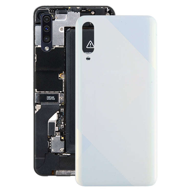 For Samsung Galaxy A50s SM-A507F Battery Back Cover (White)